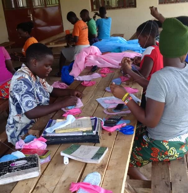 Preventing pregnancies through sanitary pad workshops