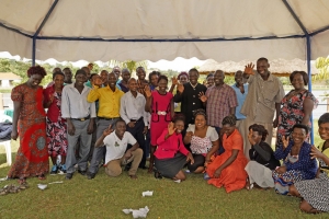 Bild: Unser Team in Uganda